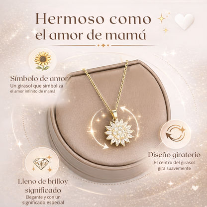 Collar Girasol Giratorio - Antiestrés